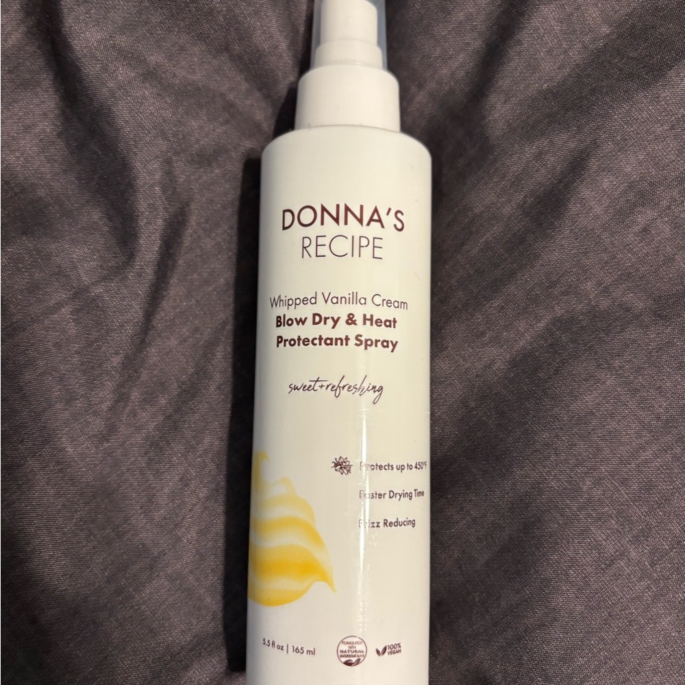Donna's Recipe Blow Dry & Heat Protectant Spray